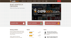 Desktop Screenshot of cafeseni.com